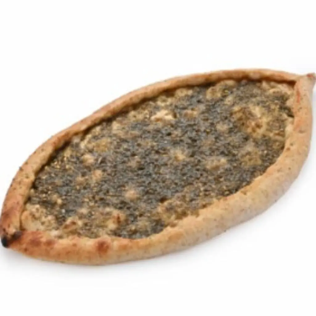 فطيرة لبنة بالزعتر